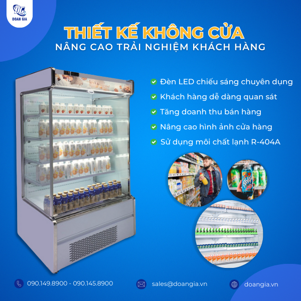 giá tủ mát trưng bày trái cây