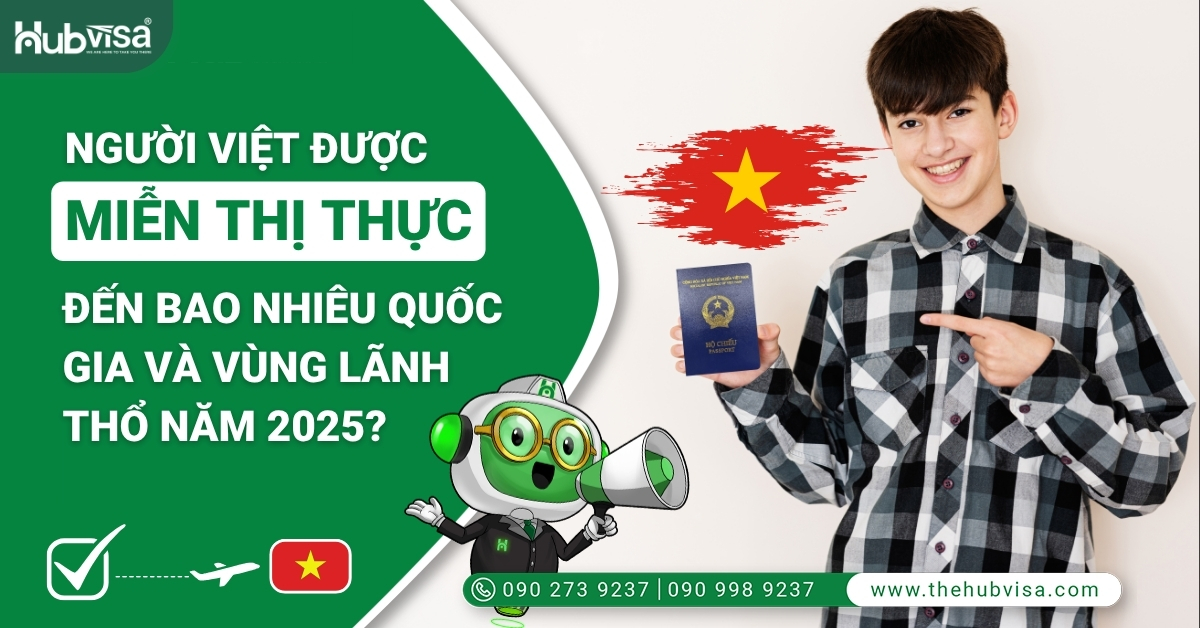 Người Việt được miễn thị thực đến bao nhiêu quốc gia và vùng lãnh thổ năm 2025?