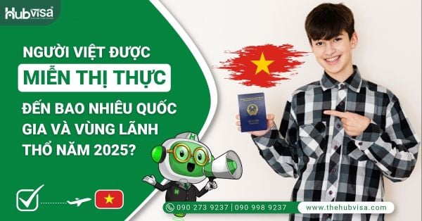Người Việt được miễn thị thực đến bao nhiêu quốc gia và vùng lãnh thổ năm 2025?