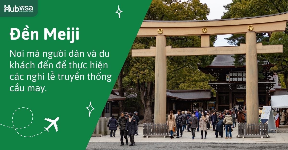 Đền Meiji đầy lịch sử và tâm linh