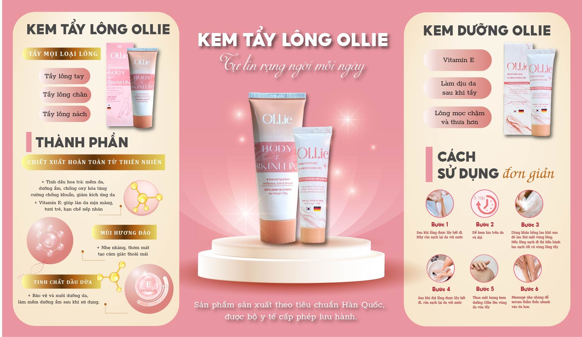 KEM TẨY LÔNG OLLIE