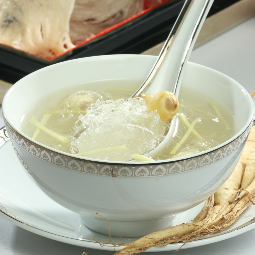 How to make Bird's Nest soup with rock sugar