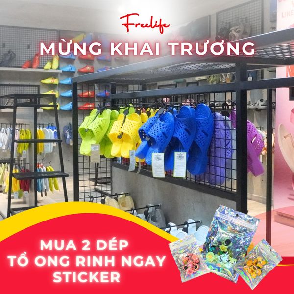 MỪNG KHAI TRƯƠNG MUA TỔ ONG RINH NGAY STICKER