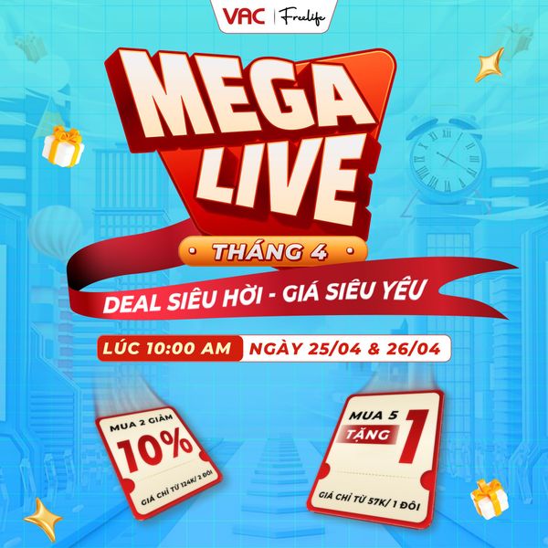 MEGALIVE THÁNG 04 – DEAL SIÊU HỜI, GIÁ SIÊU YÊU