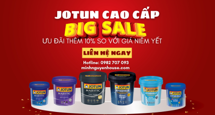 CHƯƠNG TRÌNH ƯU ĐÃI SẢN PHẨM JOTUN CAO CẤP