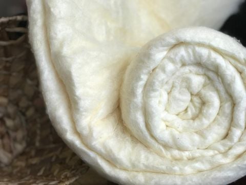 THE SELF-WOVEN SILK BATTING