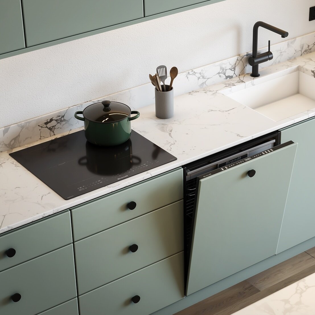 Bếp từ Brandt có tốn điện không? Sự thật bạn cần biết!