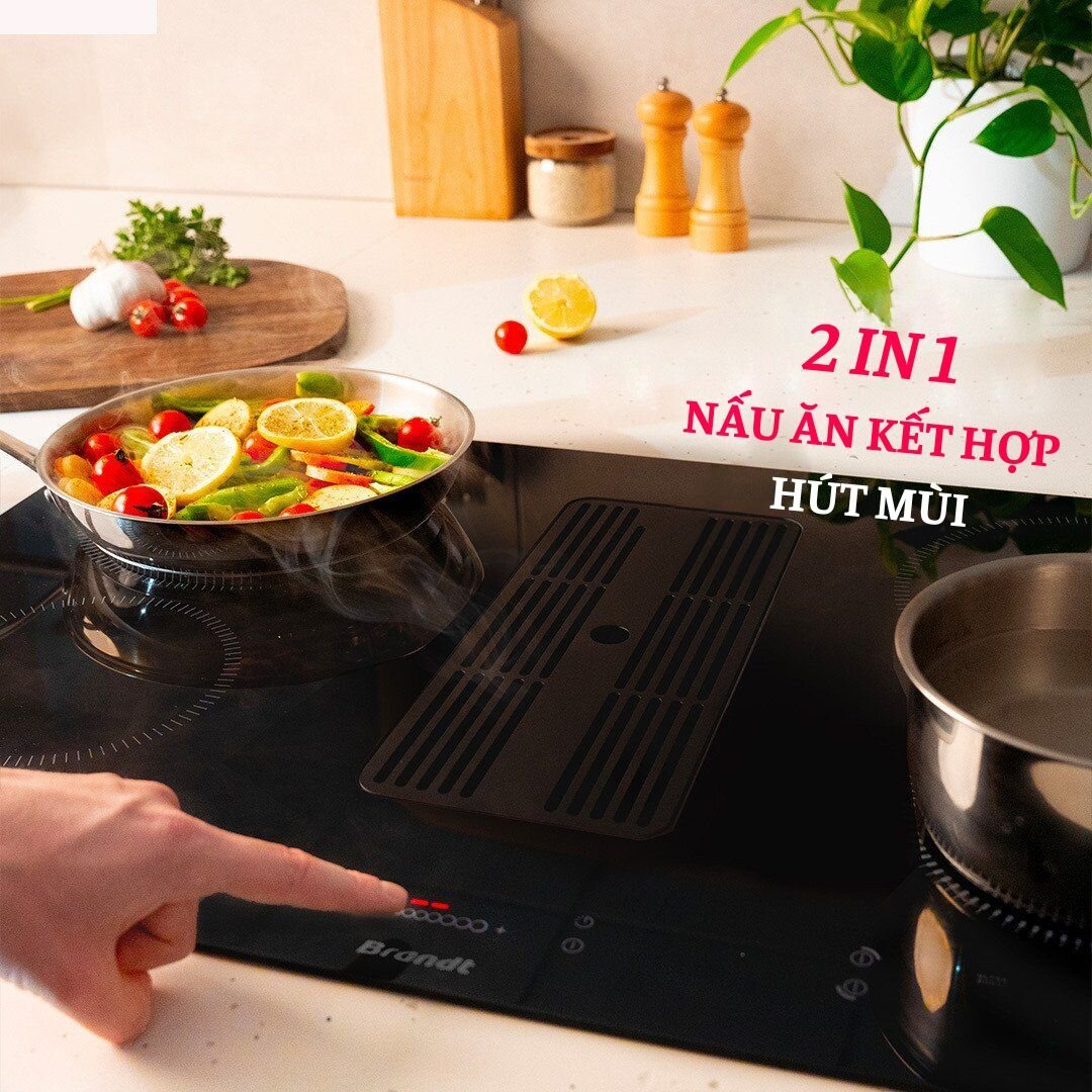 Bếp từ thông minh nhập khẩu thương hiệu Brandt