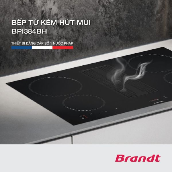 bếp từ kết hợp hút mùi