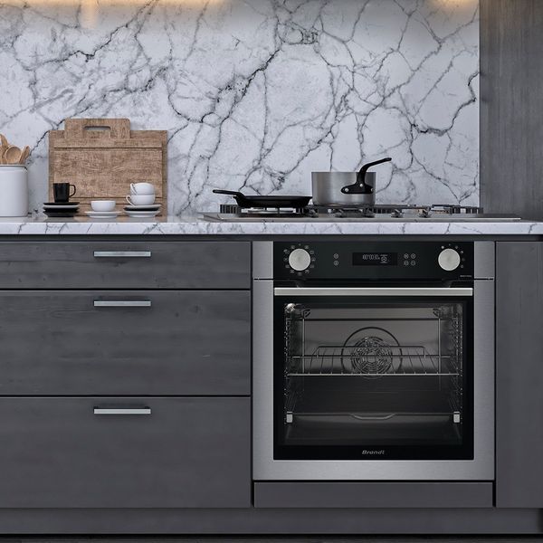 chế độ tự làm sạch của lò nướng Brandt