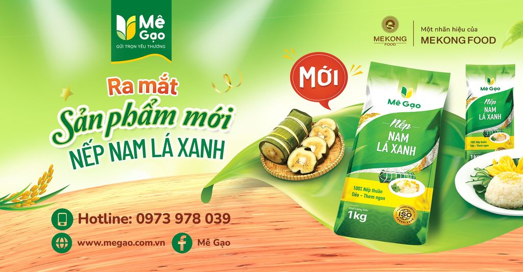 Ra mắt sản phẩm mới: NẾP NAM LÁ XANH