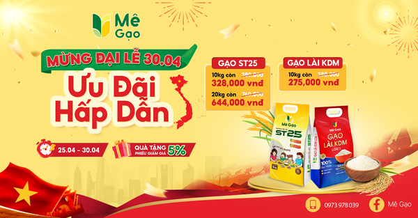 MỪNG ĐẠI LỄ 30/4 – ƯU ĐÃI HẤP DẪN