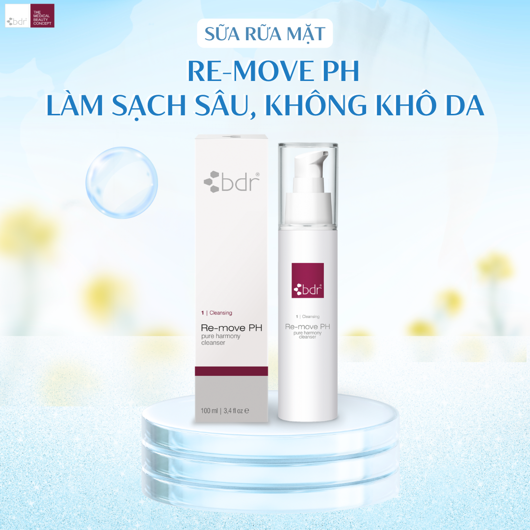 Sữa rửa mặt Re-move PH có tốt không? Phù hợp với loại da nào?