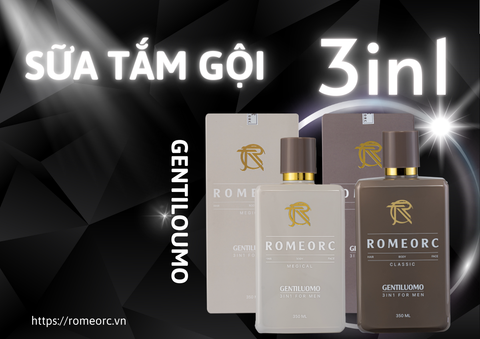 Sữa Tắm Gội 3in1 Chăm Sóc Cơ Thể Hiệu Quả