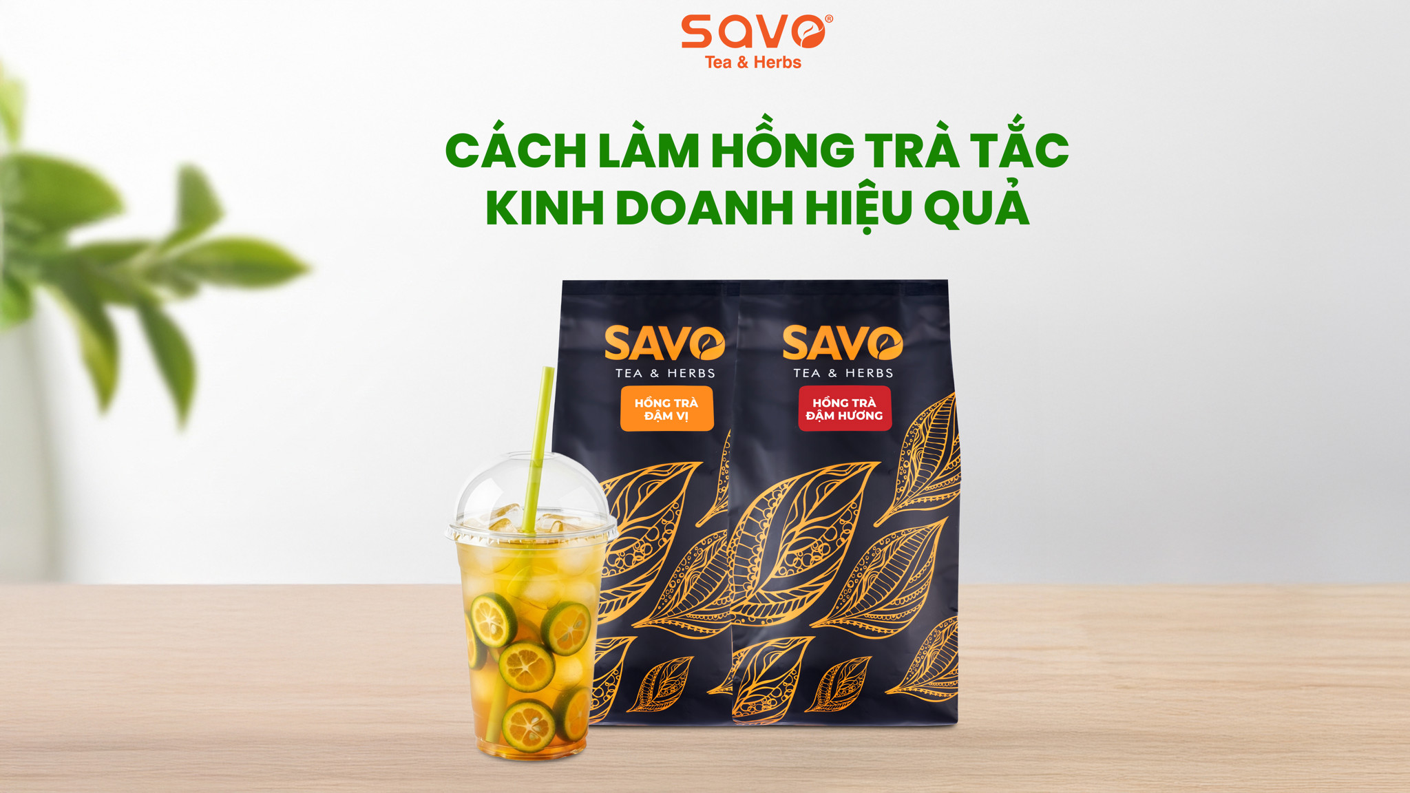 Cách làm hồng trà tắc thơm ngon, kinh doanh hiệu quả