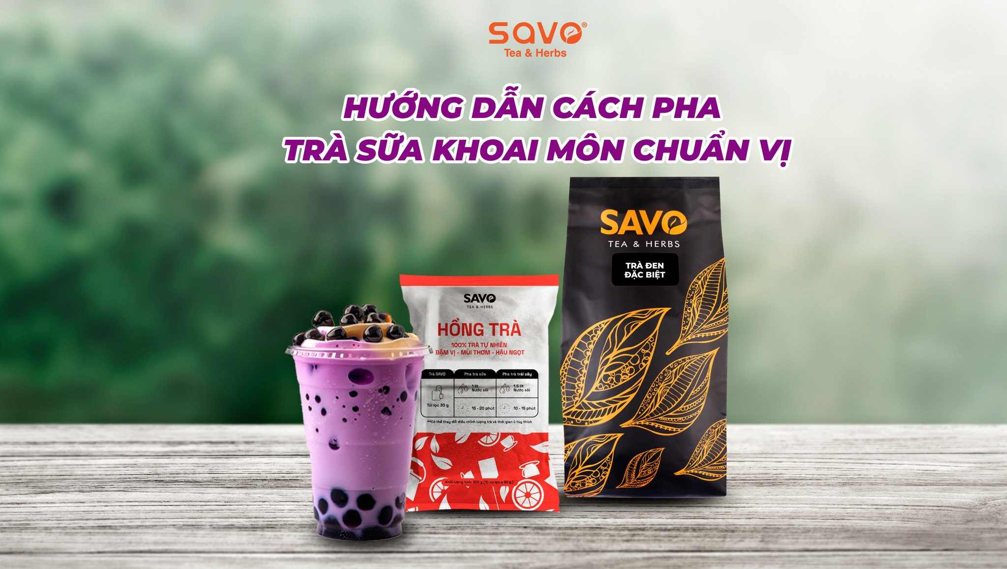 Hướng dẫn cách pha trà sữa khoai môn chuẩn vị