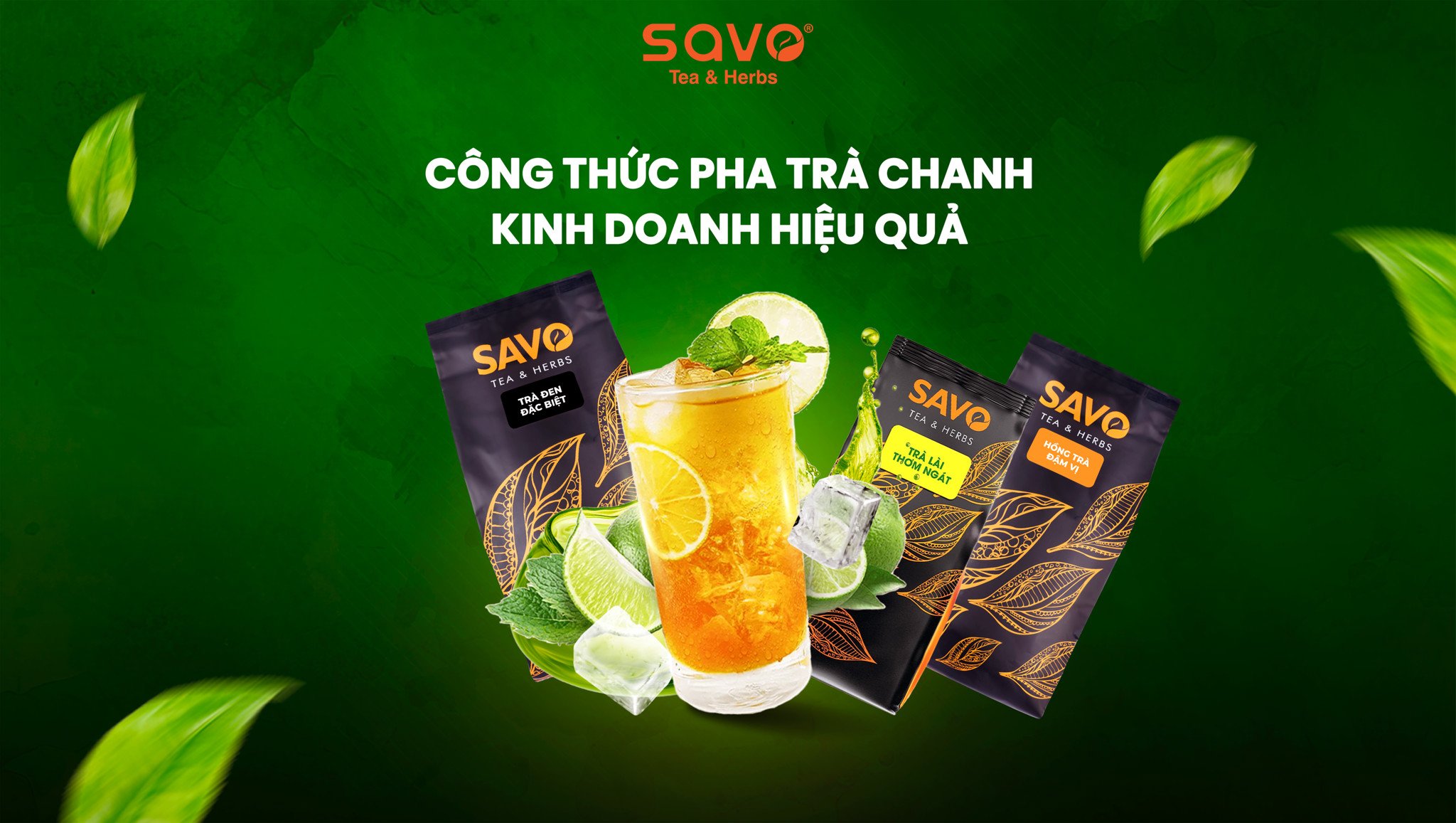 Công thức pha trà chanh kinh doanh hiệu quả