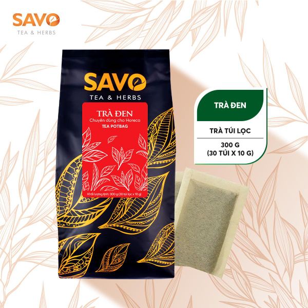 Trà đen SAVO là nền trà phù hợp để pha trà tắc kinh doanh. Nguồn: savotea.com