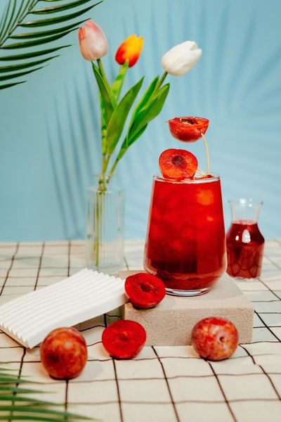 Trà mận Thái với công thức đơn giản. Nguồn: savotea.com