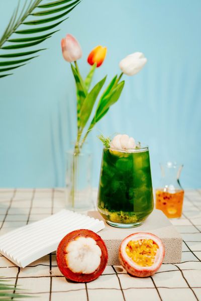 Cách làm trà măng cụt chanh dây Thái. Nguồn: savotea.com