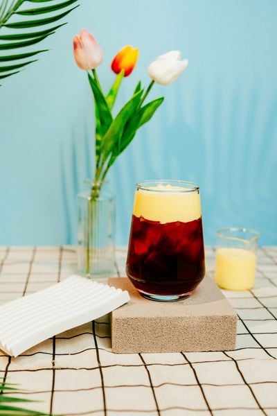 Cách làm trà sầu riêng Thái thơm ngon, béo ngậy. Nguồn: savotea.com