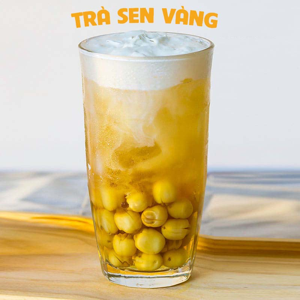 Trà sen vàng có vị ngọt thanh, dịu nhẹ. Nguồn: internet