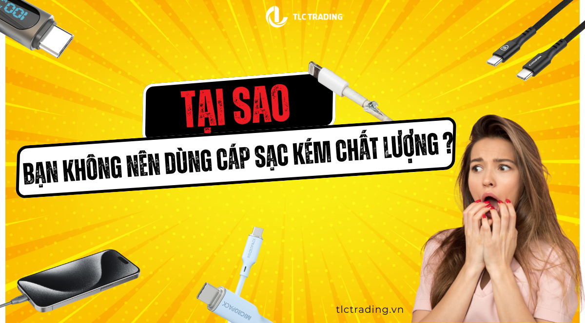Tại sao không nên dùng cáp sạc trôi nổi cho smartphone của bạn?