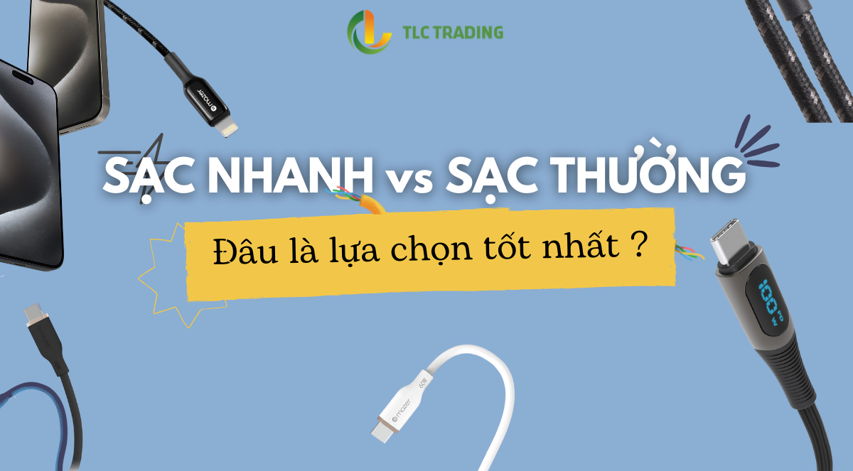 Cáp sạc nhanh là gì? Có thực sự khác biệt so với cáp thường?