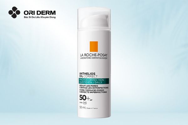 Kem chống nắng cho da dầu mụn La Roche Posay Anthelios Oil Correct SPF50+