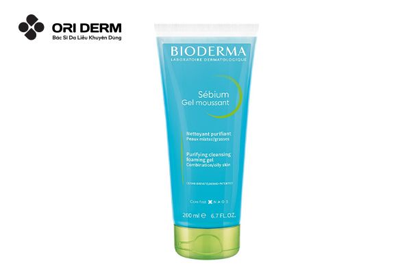 Gel Rửa Mặt Bioderma Sebium Gel Moussant