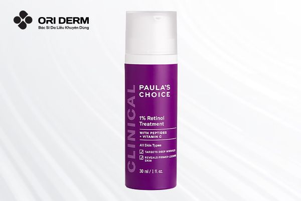 Tinh chất làm mờ nám và nếp nhăn Paula’s Choice Clinical 1% Retinol Treatment