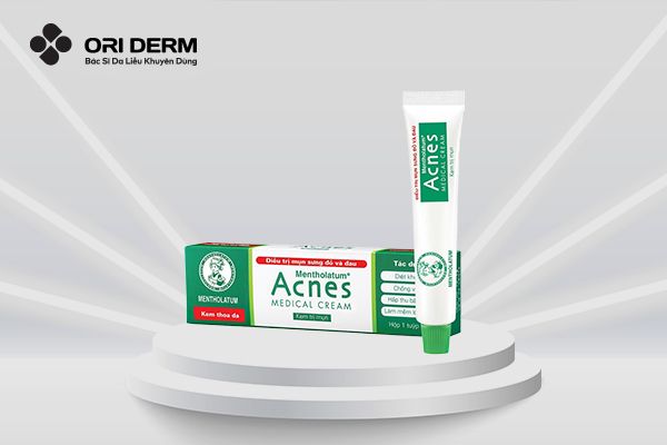 Thuốc trị mụn lưng sưng đỏ Acnes Medical Cream