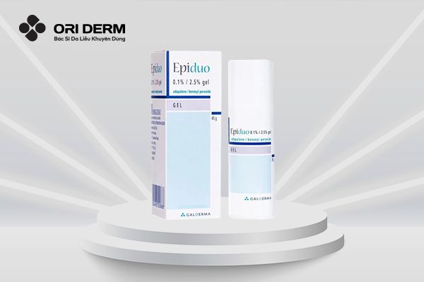 Thuốc điều trị mụn lưng Epiduo 0.1%/2.5% Galderma