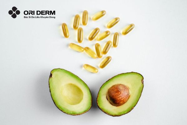 Làm mặt nạ trị thâm mụn bằng Vitamin E và bơ