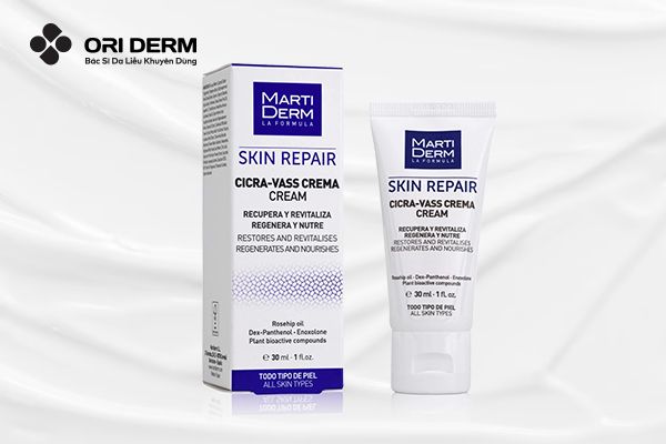 Kem dưỡng giúp phục hồi da MartiDerm Skin Repair Cicra Vass Cream