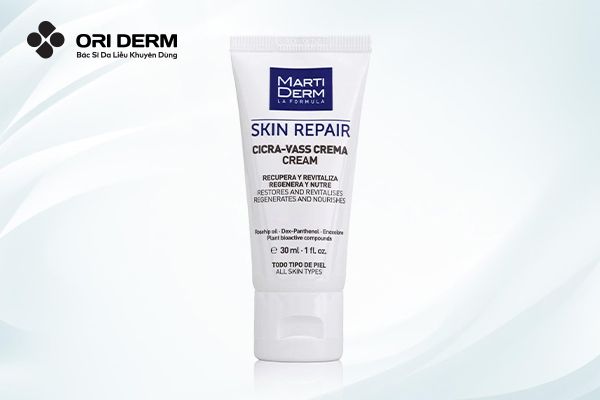 Kem dưỡng phục hồi da nhạy cảm MartiDerm Skin Repair Cicra Vass Cream