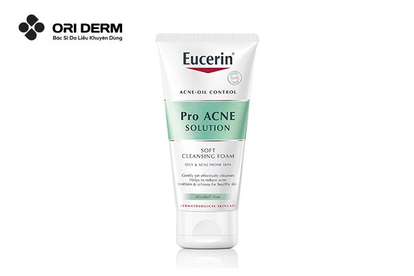 Sữa Rửa Mặt Eucerin Acne-Oil Control Pro Acne Solution Soft Cleansing Foam