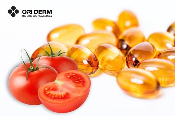 Công thức trị thâm mụn từ Vitamin E và cà chua