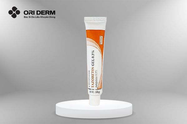 Thuốc trị mụn ẩn Tazoretin Gel 0,3%