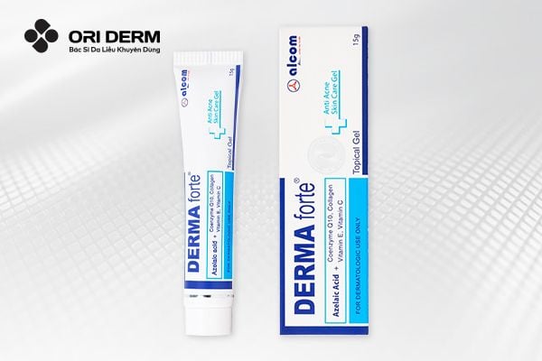 Gel chấm mụn mờ thâm Derma Forte