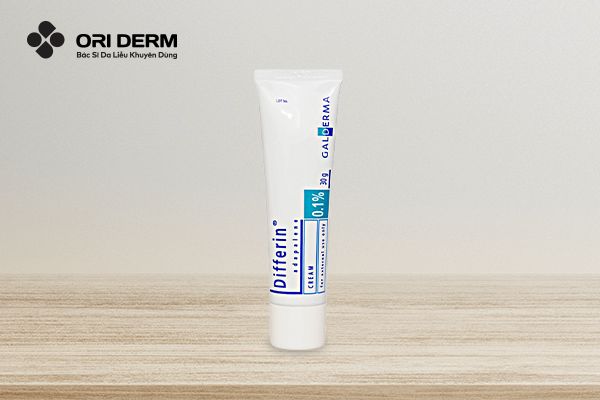 Thuốc đẩy mụn ẩn Differin 0.1%