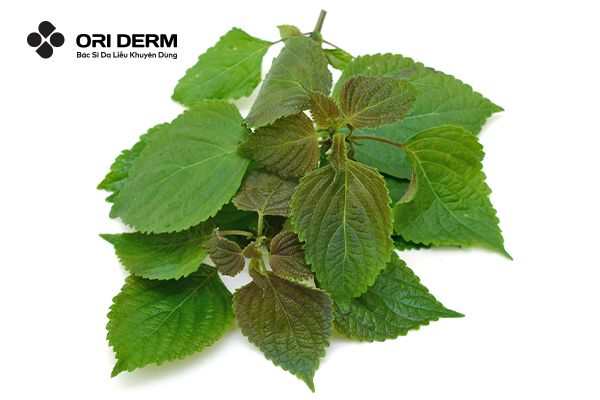 Mặt nạ lá tía tô