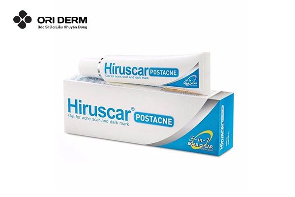 Thuốc trị sẹo rỗ lâu năm Hiruscar Post Acne