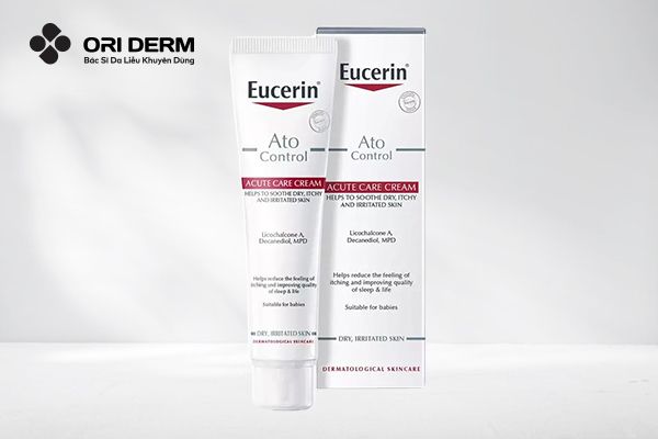 Kem dưỡng ẩm phục hồi và tái tạo da Eucerin Ato Control