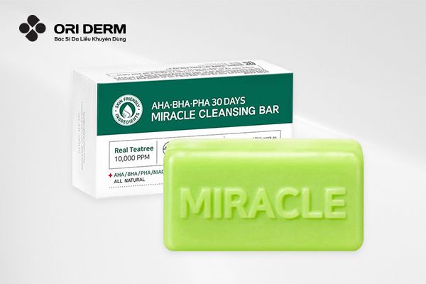 Xà phòng AHA/BHA PHA 30 days Miracle Cleansing Bar