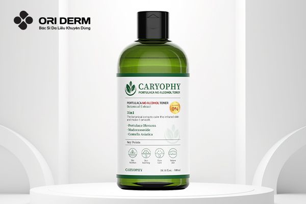 Toner dưỡng da giảm mụn Caryophy Portulaca