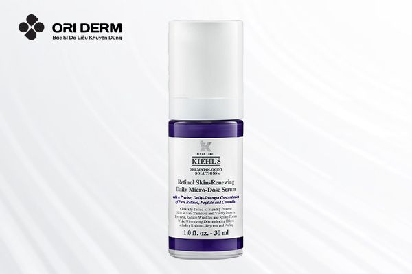 Retinol cho da dầu mụn Kiehl's Retinol Micro-Dose