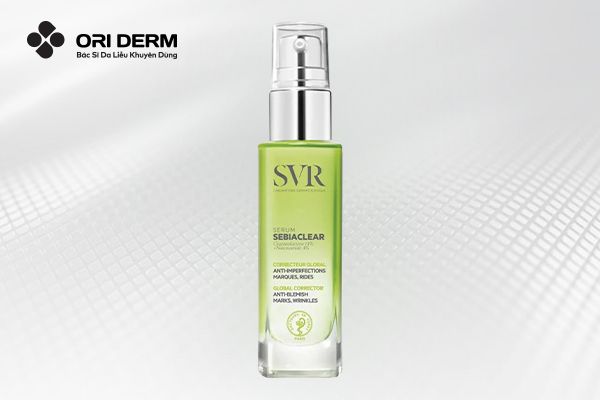 Serum gom cồi mụn và mờ thâm SVR Serum Sebiaclear