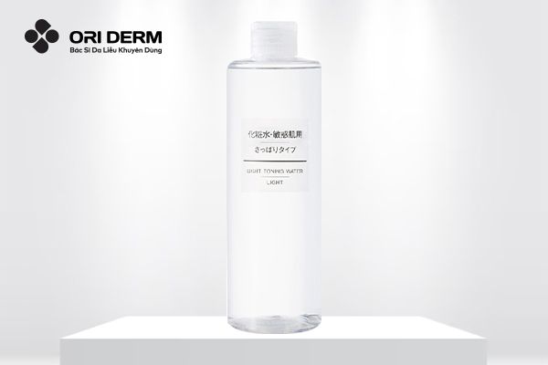 Nước hoa hồng cho da nhạy cảm&nbsp;Muji Light Toning Water