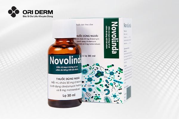 Thuốc trị mụn viêm nhẹ đến vừa Novolinda